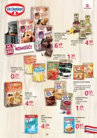 Selgros gazetka Strona 18: Galaretka czarna Dr.Oetker €1,50, Proszek do pieczenia Dr.Oetker €0,68