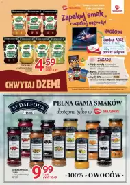 Selgros gazetka Strona 19: Dżem truskawkowy St. Dalfour Rapsodia €10,49, Dżem brzoskwiniowy Łowicz €4,82