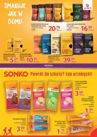 Selgros gazetka Strona 22: Baton kukurydziano-ryżowy Sonko €1,56, Wafle Lekka Kanapka czekoladowe Sonko €4,19