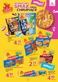 Selgros gazetka Strona 24: Paluchy solone Lajkonik €2,89, Talarki Lajkonik Chakalaka €4,40