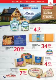 Selgros gazetka Strona 6: Ser topiony cheddar w plastrach Hochland €36,74, Serek puszysty Almette śmietankowy €4,40