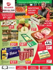 Selgros gazetka Strona 1: Łopatka wieprzowa bez kości bez skóry €10,49, Kawa rozpuszczalna Jacobs Cronat Gold €24,99