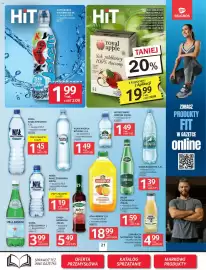 Selgros gazetka Strona 21: Woda Kropla Beskidu €1,83, Woda Rodowita €1,71
