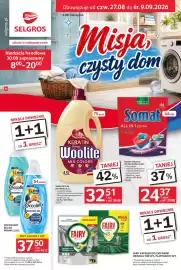 Selgros gazetka Strona 1: Tabletki do zmywarki Somat €29,98, Żel do prania Coccolino €46,13