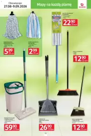 Selgros gazetka Strona 13: Końcówka mopa sznurkowego €7,37, Komplet mop płaski z wiadrem Handy €73,68