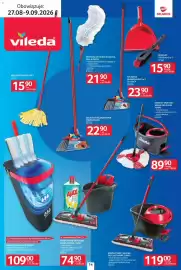 Selgros gazetka Strona 14: Miotełka do kurzu z rączką Flex & Catch Vileda €26,94