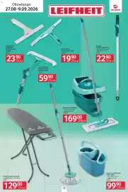 Selgros gazetka Strona 15: Ściągaczka do kabiny prysznicowej Cabino Leifheit €29,40