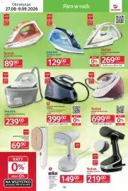 Selgros gazetka Strona 18: Żelazko Philips DST5030/20 €158,67, Parownica Tefal DT8270 €269,37
