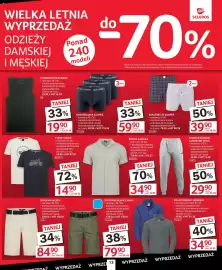Selgros gazetka Strona 13: Koszula męska €42,93, Spodenki męskie €104,43