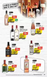Catalog Mega Image săptămâna 35 Pagină 19: Jack Daniel's Whisky No. 7 Old €115,59, Smirnoff red label vodka €56,94