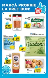 Catalog Mega Image săptămâna 35 Pagină 8: Mega mini rochers €10,99, Gusturi Românești Cârnați Radic €27,49