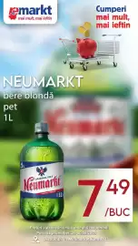 Catalog Remarkt săptămâna 35 Pagină 2: Neumarkt bere blonda pet €7,49