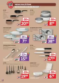 Catalog Auchan Pagină 18: Set pentru cafea 12 piese €38,99, Al cuțite pentru bucătărie €17,99