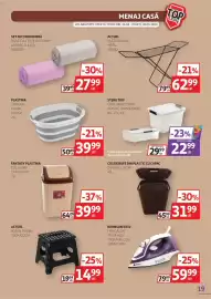 Catalog Auchan Pagină 19: Sterk Tidy cutie depozitare plastic transparent €22,99, Coș de rufe din plastic cu capac €31,99