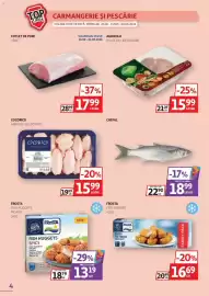 Catalog Auchan Pagină 4: Chefal €18,99, Cotlet de porc €17,99