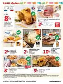 Catalogue Auchan Supermarché page 12: Gorgonzola AOP Doux €2,29, POULET RÔTI €8,49