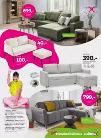 Mömax Flugblatt woche 35 Seite 3: Based Wohnlandschaft Victoria €390,00, Based 2-Sitzer-Sofa Miami €100,00
