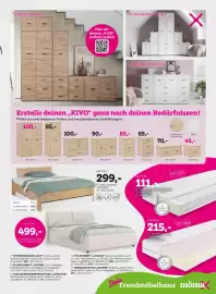 Mömax Flugblatt woche 35 Seite 5: Wendematratze Runner €215,00, Nadana Taschenfederkernmatratze Living Pur €111,00