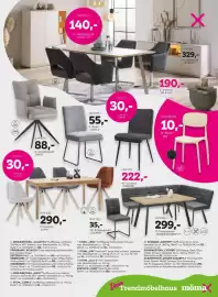 Mömax Flugblatt woche 35 Seite 9: Schwingstuhl Cooper €35,00, Stuhl Cora 2 €55,00