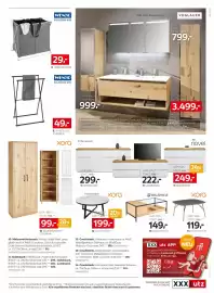 XXXLutz Prospekt woche 35 Seite 9: Voglauer Hochschrank €799,00, Waldwelt Couchtisch €149,00