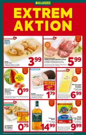 Billa Flugblatt woche 35 Seite 6: BILLA PLUS EXTREM AKTION is HEIM clever DISKONT PREIS! ISCH clever Hendl-Duo 2 Stück auf