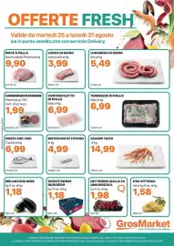 Volantino GrosMarket settimana 35 Pagina 1