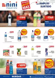 Catálogo Nini Mayorista semana 35 Página 14: Baggio jugo de durazno €369,00, Red bull energizante lata €2.999,00