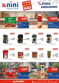 Catálogo Nini Mayorista semana 35 Página 26: Alberio garbanzo €899,00, Nucete aceituna verde €999,00