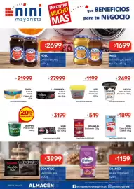 Catálogo Nini Mayorista semana 35 Página 29: Axel alimento base de miel €1.199,00, Vacalin dulce de leche repostero €2.499,00