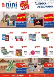 Catálogo Nini Mayorista semana 35 Página 30: Fantoche alfajor sabores €1.699,00, Gongys malvaviscos €379,00