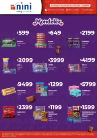 Catálogo Nini Mayorista semana 35 Página 33: Milka chocolate €2.099,00, Milka chocolate varios €4.199,00