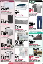 Bi-Mart weekly ad Page 5: Arctic Chef mini fridge €124,99, Presto 23 qt Pressure Canner €124,99