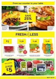 SuperValu leaflet Page 5: SuperValu Salad Tomatoes €1,00, SuperValu Apples & Grapes €1,29