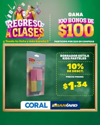 Coral Hipermercados (válido hasta 25-08)