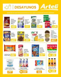 Folleto Arteli Página 3: Nesquik Cereal Nesquik Nestle €59,90, Marsella producto lácteo combinado €17,50