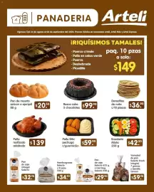 Folleto Arteli Página 7: Selecto Pan de caja integral €32,90, Selecto Fresh integral, 7 granos y Semilla Girasol €59,90