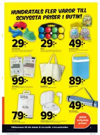 Coop Extra reklamblad vecka 36 Sida 7: Strandväska €49,00, Kylväska 12 liter €89,00