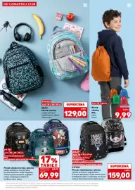 Kaufland gazetka tydzień 35 Strona 39: STITCH Plecak młodzieżowy szkolny €159,00, Plecak dwukomorowy szkolny €69,99