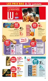 Catalogue Bi1 page 13: LU Biscuits Petit Ecolier €4,15, L'OR CAFE EN GRAINS €12,49