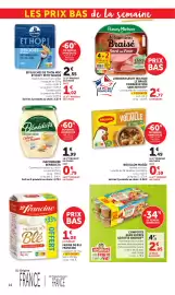 Catalogue Bi1 page 14: Maggi Bouillon Volaille €2,08, ANDROS COMPOTES €2,85