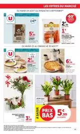 Catalogue Bi1 page 25: ARUM CALLA €5,99, LE BOUQUET BOUQUET COMPOSE P'TIT BOUQUET €3,99