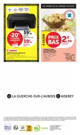 Catalogue Bi1 page 28: POMME DE TERRE €2,99, Canon IMPRIMANTE MULTIFONCTION €39,99