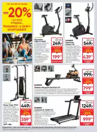 Maximarkt Flugblatt woche 35 Seite 22: Hammer Ergometer Cardio XT6 €439,20, Hammer Laufband Q. VADIS 3.0 €999,20