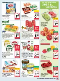 Maximarkt Flugblatt woche 35 Seite 9: Efko Feinkostsalat €1,86, Rama Cremefine €0,96