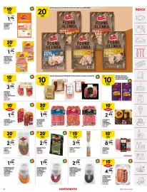 Folheto Continente semana 35 Página 15: IzidorO peito de peru, Bacon naco extra primor €2,79