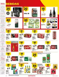 Folheto Continente semana 35 Página 36: Cerveja c/ álcool sagres mini €13,99, Cerveja c/ álcool super bock €14,49