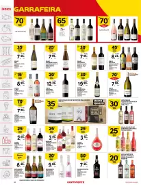 Folheto Continente semana 35 Página 38: Vinhos frisantes da marca vermelhusco, Vinho ventozelo €7,99