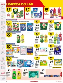 Folheto Continente semana 35 Página 46: Detergente em pastilhas p/ máquina da loiça fairy €7,49