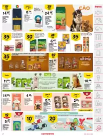 Folheto Continente semana 35 Página 47: Purina one mini €1,99, Alimentos secos p/ cão mini menu da marca friskies