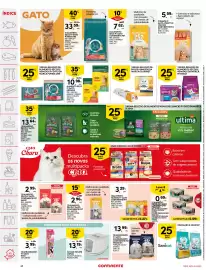 Folheto Continente semana 35 Página 48: Alimento seco p/ gato friskies €10,98